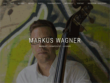 Tablet Screenshot of markuswagner.net