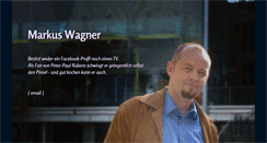 Desktop Screenshot of markuswagner.de